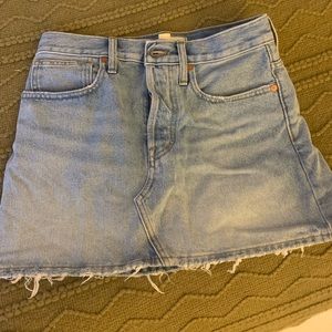Relaxed Denim Skirt size 25